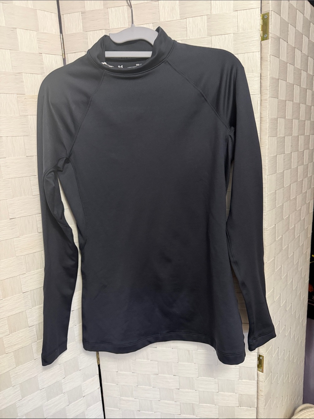 Under Armour Black Long Sleeve Compression Top - Mock Neck